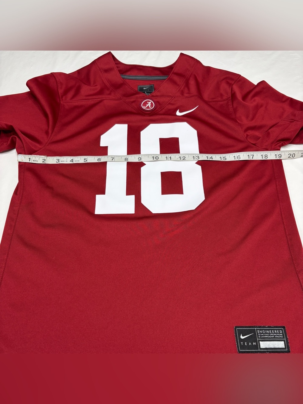 Alabama Crimson Tide Nike Football Jersey #18 Youth Boys Large - Picture 4 of 9